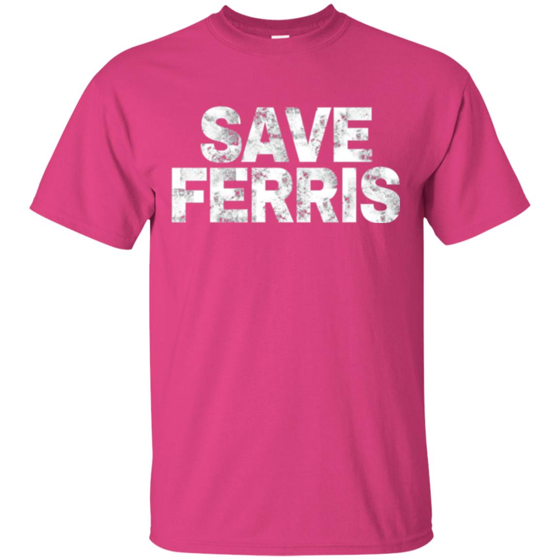 Movie T-shirt Save Ferris 80s Heliconia