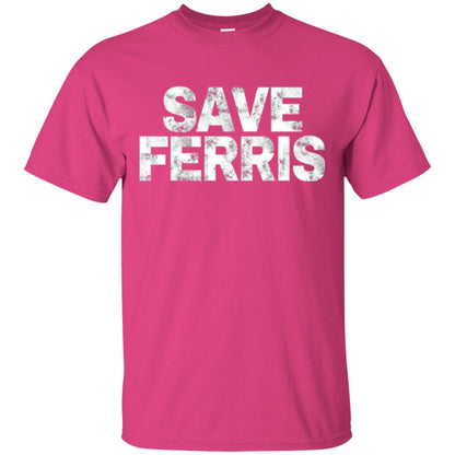 Movie T-shirt Save Ferris 80s Heliconia