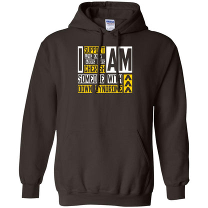 I Am Someone With Down Syndrome Gift Shirt For Down Syndrome Awareness T-shirt Dark Chocolate