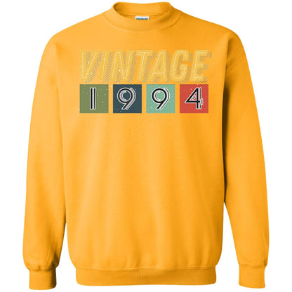 Vintage 1994 24th Birthday Gift Shirt For Mens Or Womens Gold
