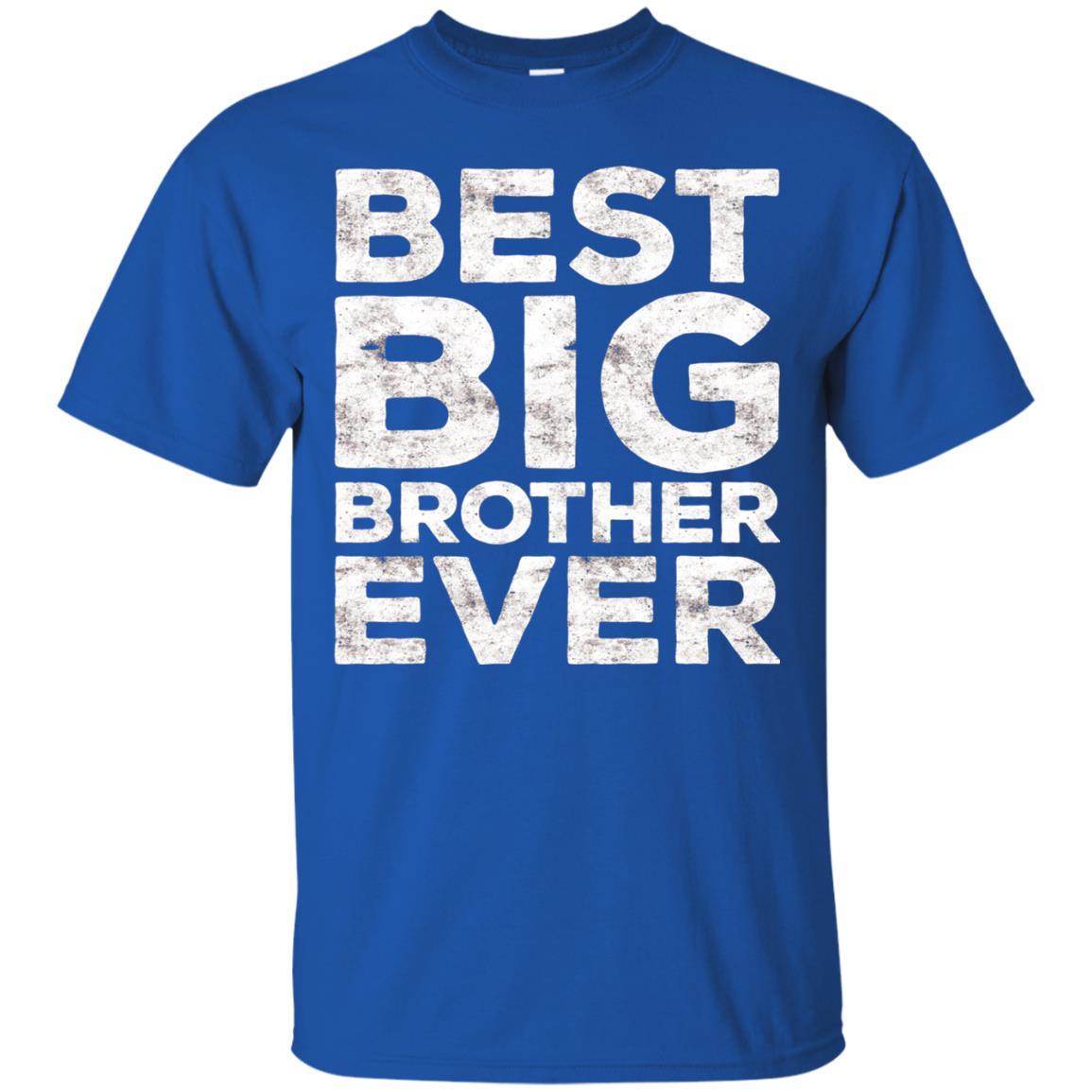 Best Big Brother Ever Family T-shirt Royal