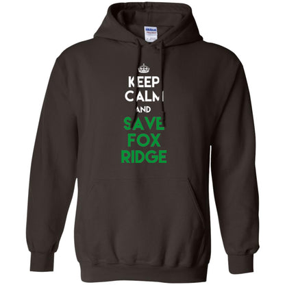Elementary T-shirt Keep Calm And Save Fox Ridge T-shirt Dark Chocolate