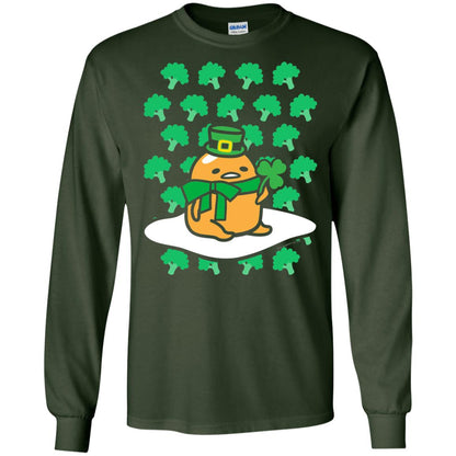 St. Patrick_s Day T-shirt Clover Forest Green