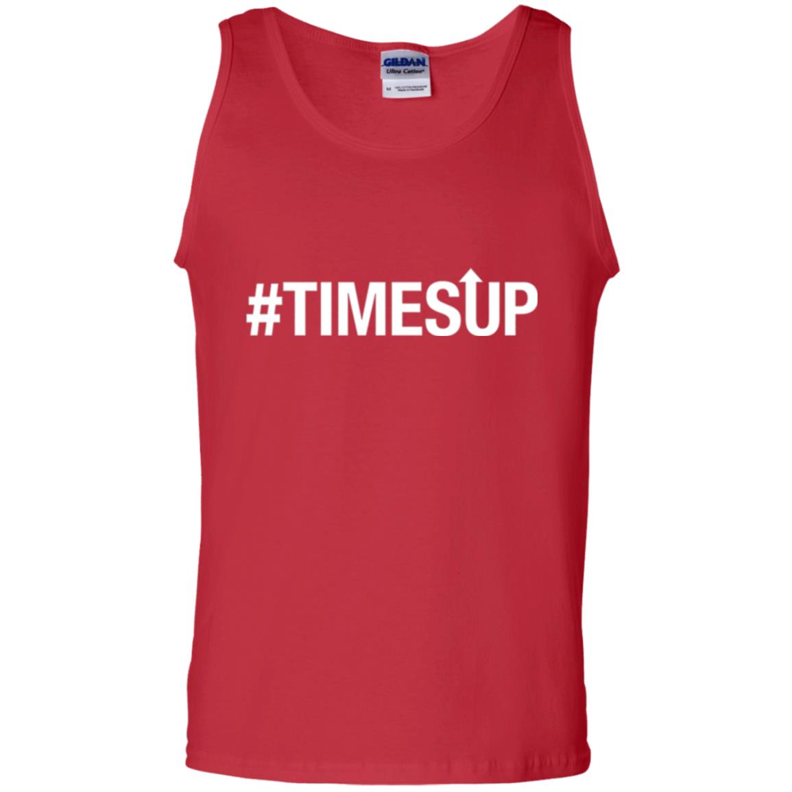 Feminist Movement T-shirt Time_s Up Red