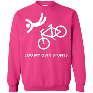 I Do My Own Stunts Bike Lover T-shirt