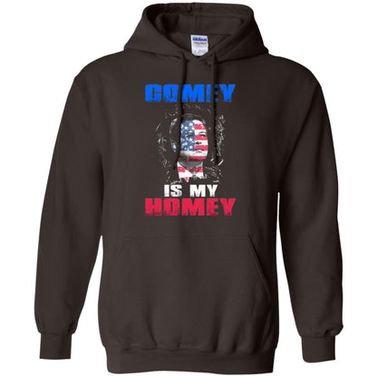 Fbi Director T-shirt Comey Is My Homey T-shirt Dark Chocolate