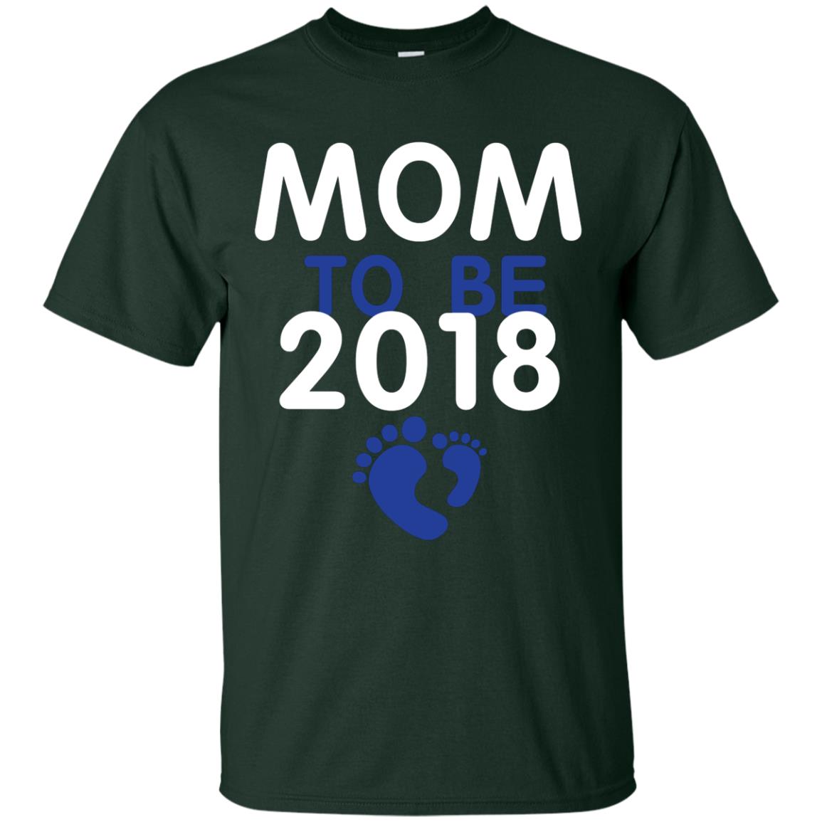 Pregnancy T-shirt Mom To Be 2018 Forest Green