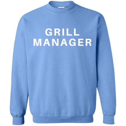 Cooking T-shirt Grill Manager Carolina Blue