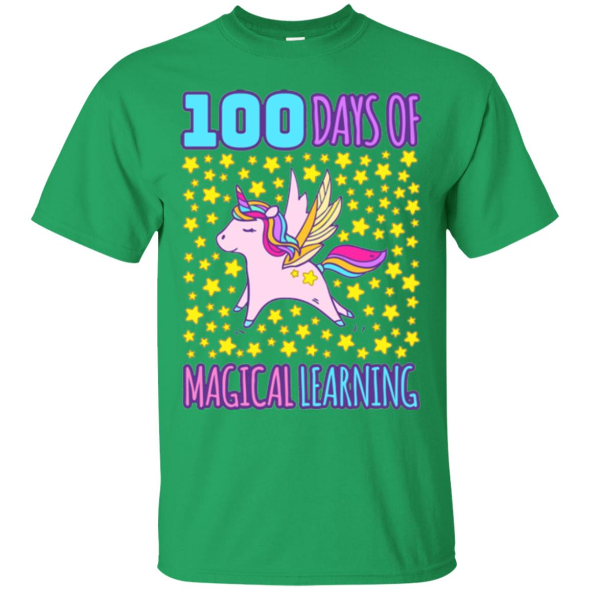 Children T-shirt Adorable 100th Day Of School Irish Green