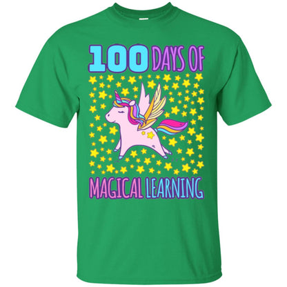 Children T-shirt Adorable 100th Day Of School Irish Green