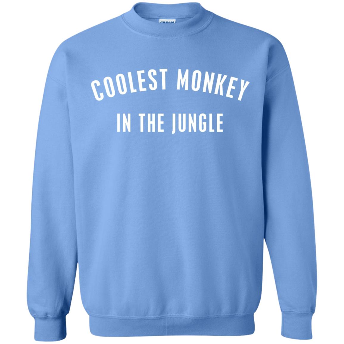 Monkey T-shirt Coolest Monkey In The Jungle Carolina Blue