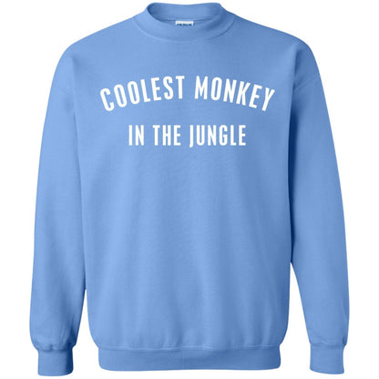 Monkey T-shirt Coolest Monkey In The Jungle Carolina Blue