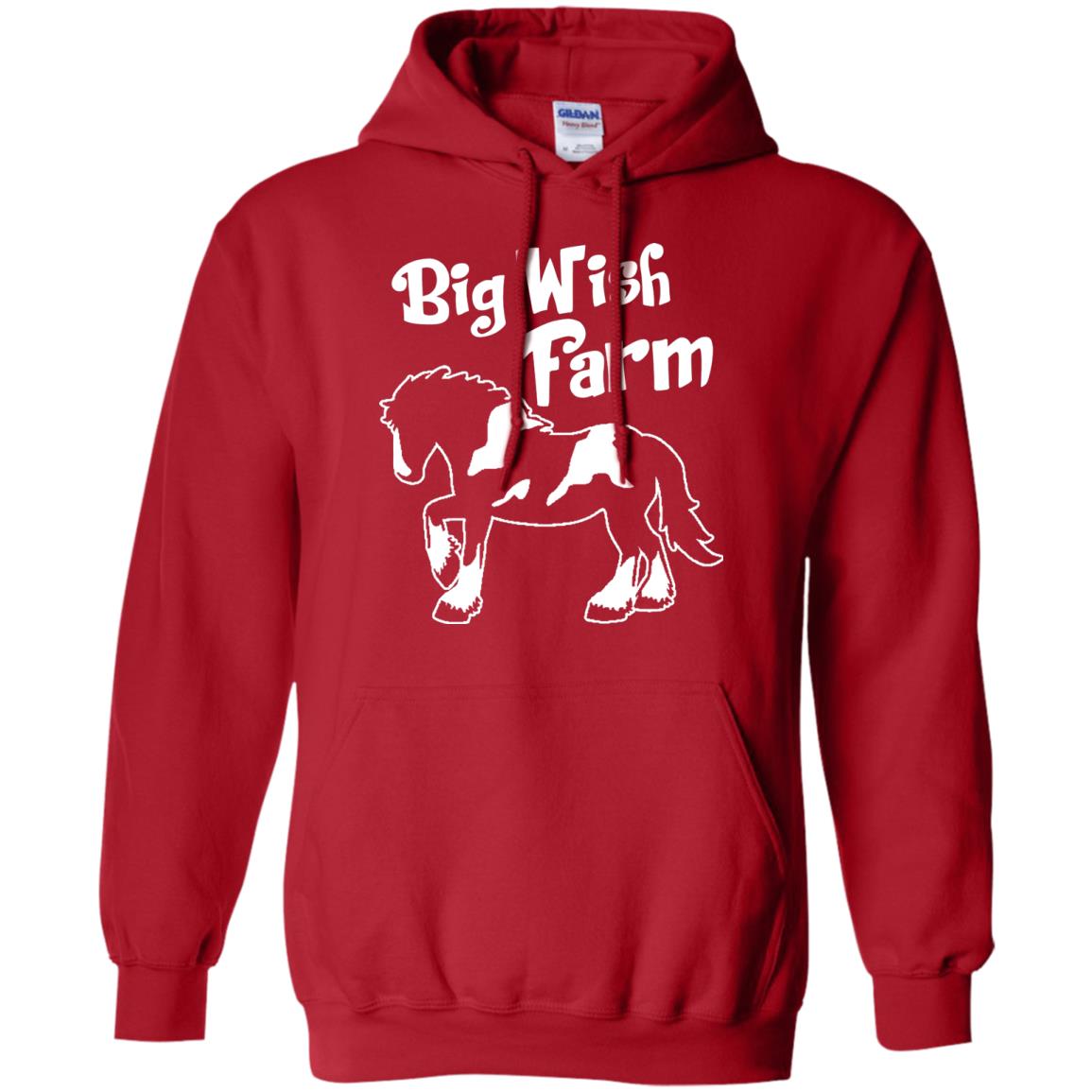 Big Wish Farm Horse Shirt Red