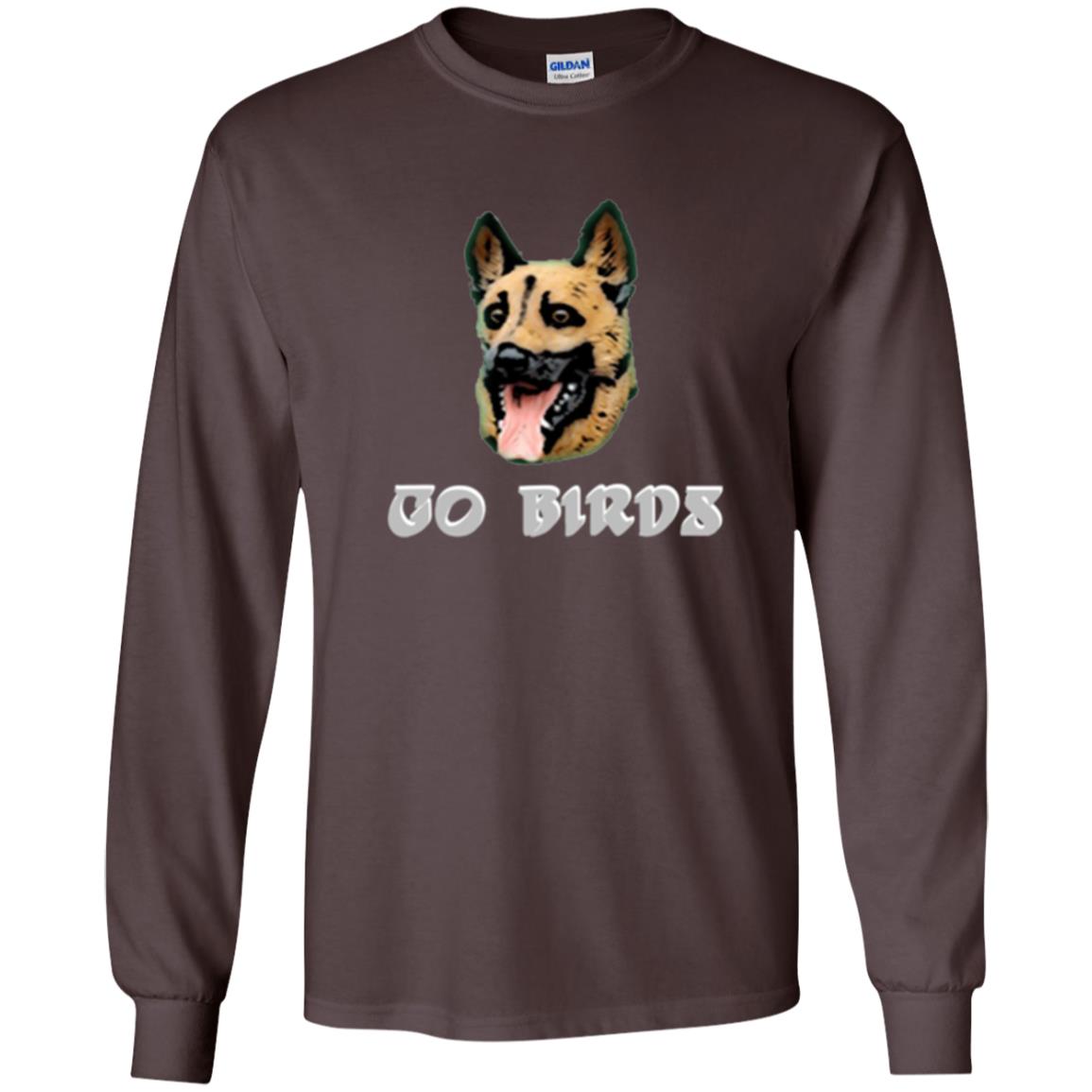 Dog Lover T-shirt Go Birds Underdog T-shirt Dark Chocolate