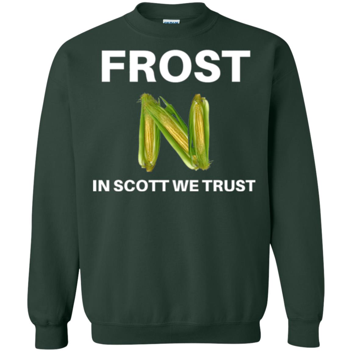 Frost Scott We Trust Nebraska Football Coach T-shirt Forest Green