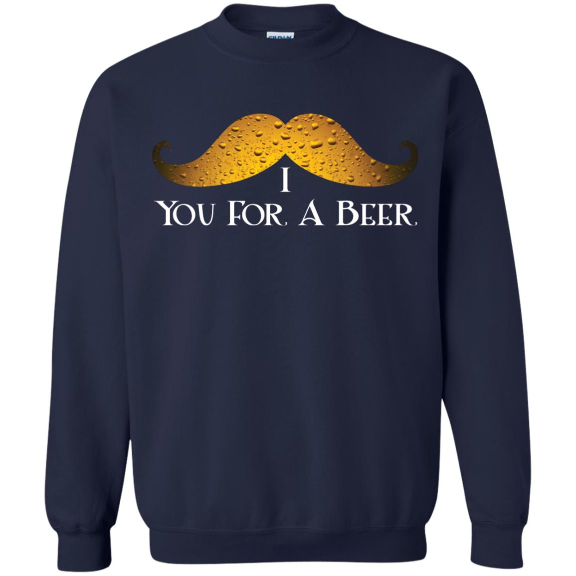 I Mustache You For A Beer Saint Patrick_s Day Navy