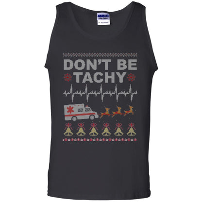 Nurse T-shirt Don_t Be Tachy Black
