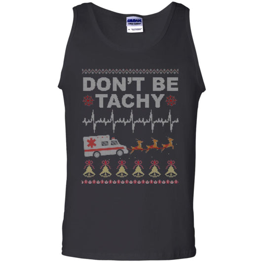 Nurse T-shirt Don_t Be Tachy Black