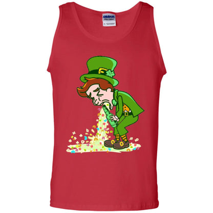 Saint Patty's Day Leprechaun St. Patricks Day T-shirt Red