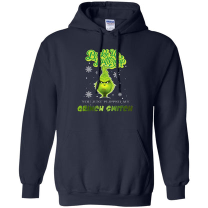 Buckle Up Butter Cup You Just Flipped My Grinch Switch Movie Shirt Navy