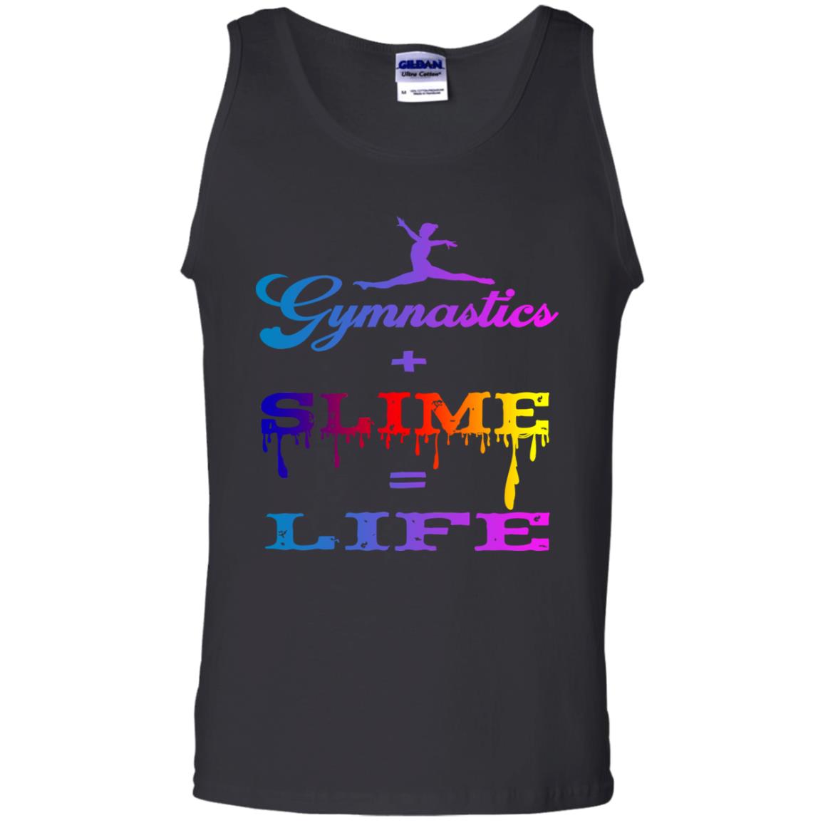 Gymnastics Smile Life Shirt For WomensG220 Gildan 100% Cotton Tank Top