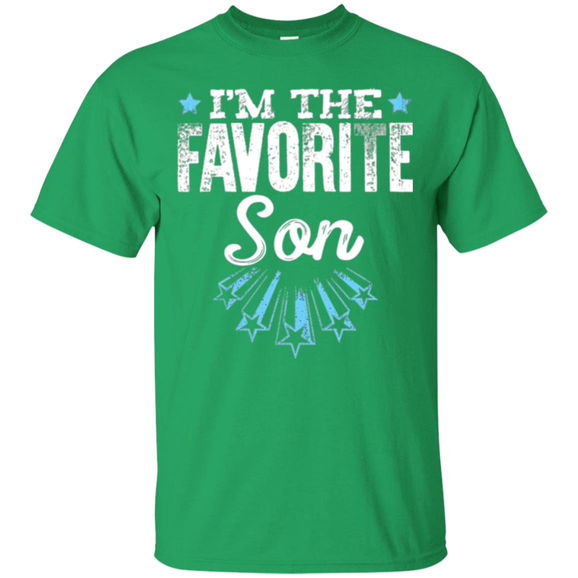 I'm The Favorite Son Family T-shirt Irish Green