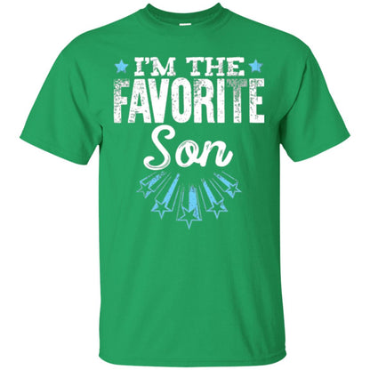 I'm The Favorite Son Family T-shirt Irish Green