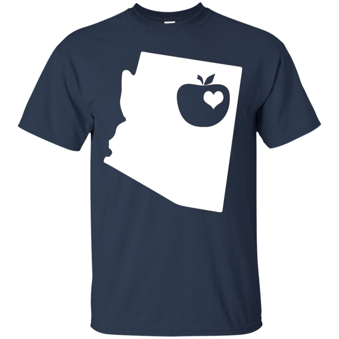 Teacher Shirt Red For Ed Arizona Teacher Protest Strike Navy
