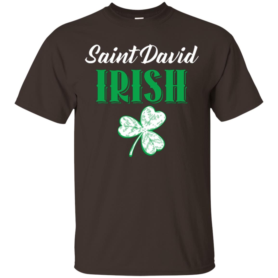 Saint Patrick's Day T-shirt Saint David Irish Dark Chocolate