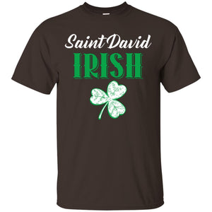 Saint Patrick's Day T-shirt Saint David Irish