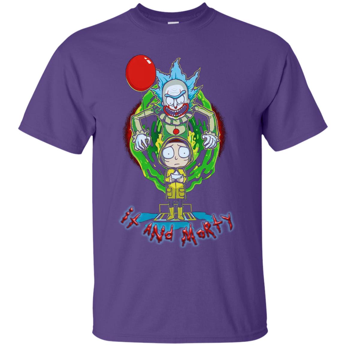 It And Morty Shirt Purple