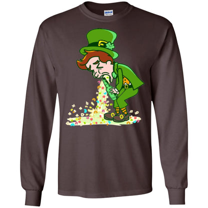 Saint Patty's Day Leprechaun St. Patricks Day T-shirt Dark Chocolate