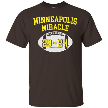 Football Lover T-shirt Minneapolis Miracle Dark Chocolate