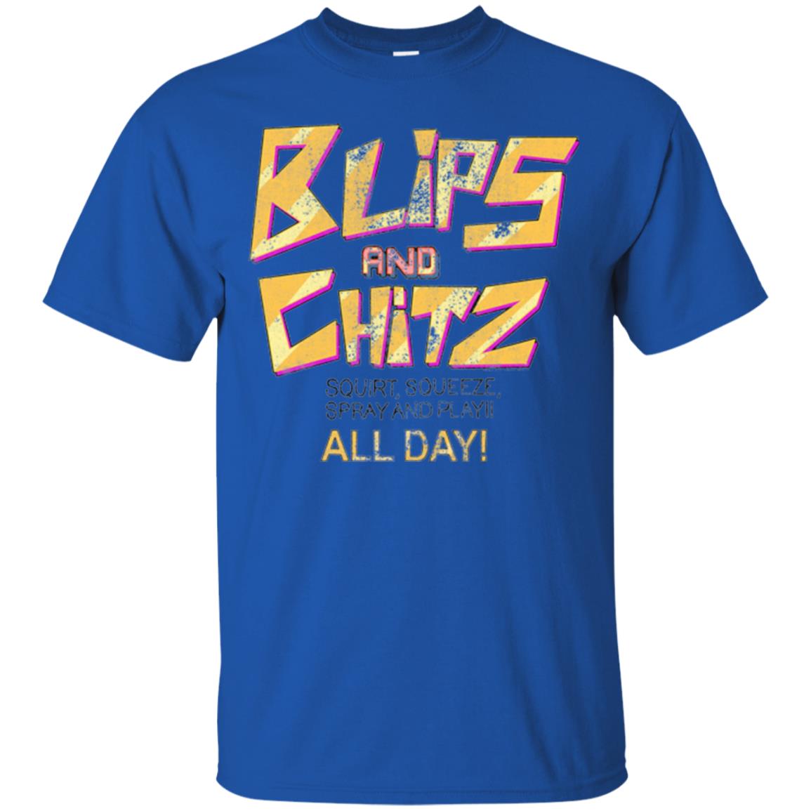 Cartoon T-shirt Vintage Blips And Chitz Royal