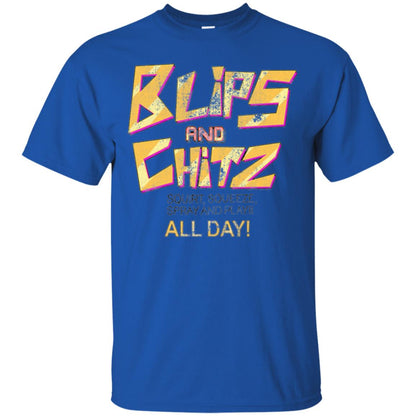 Cartoon T-shirt Vintage Blips And Chitz Royal