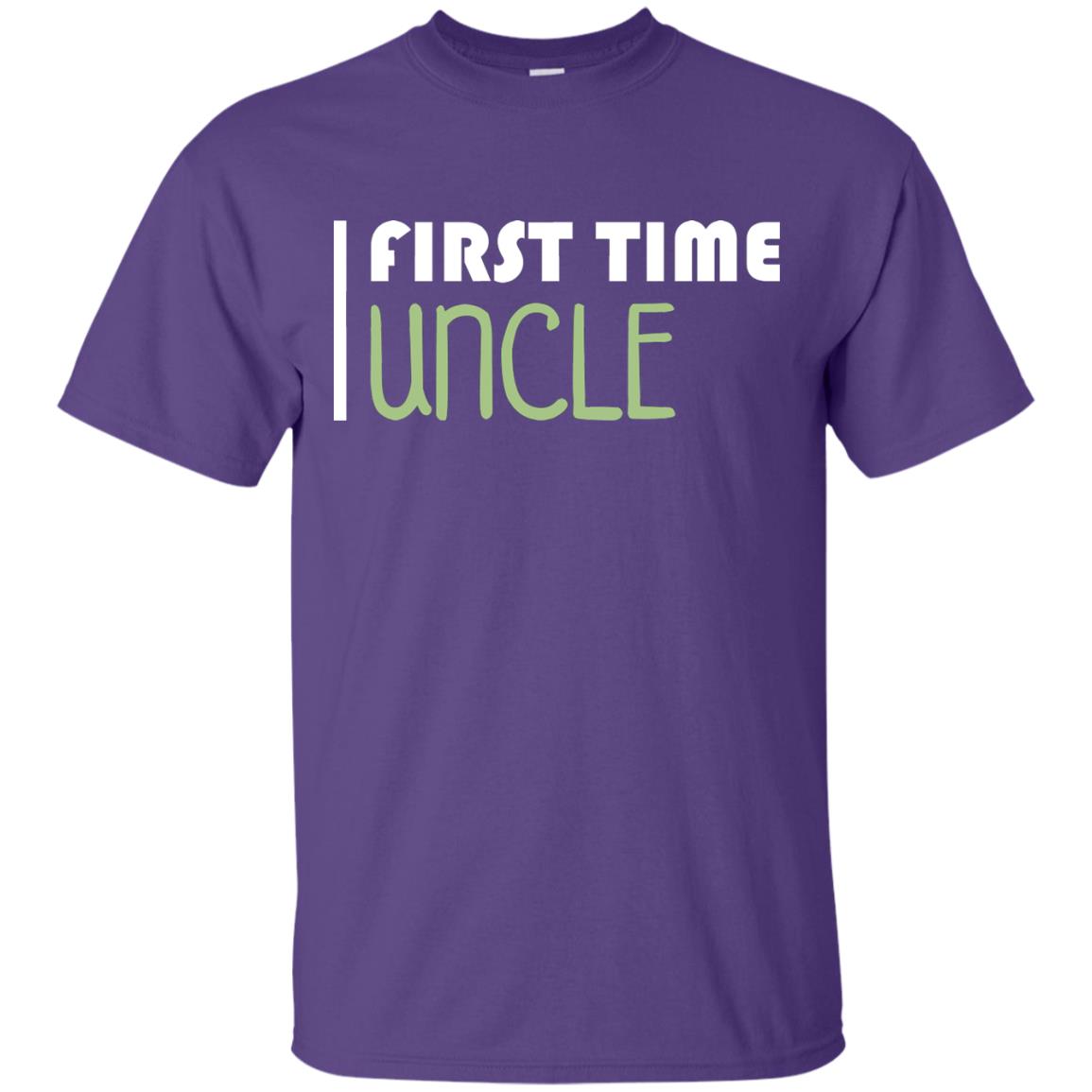 First Time Uncle New Uncle Shirt Purple