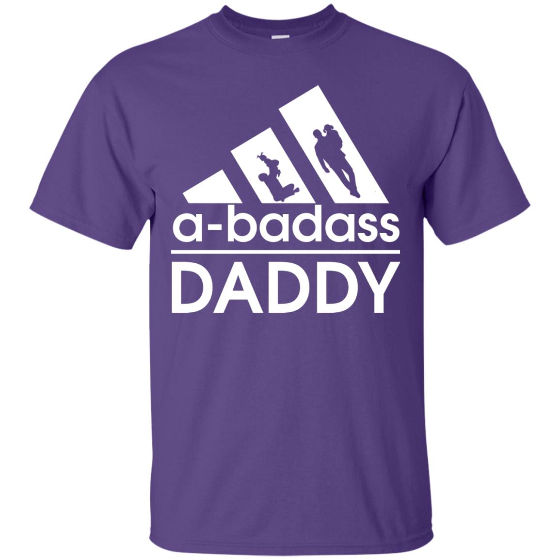 A Badass Daddy Shirt Purple