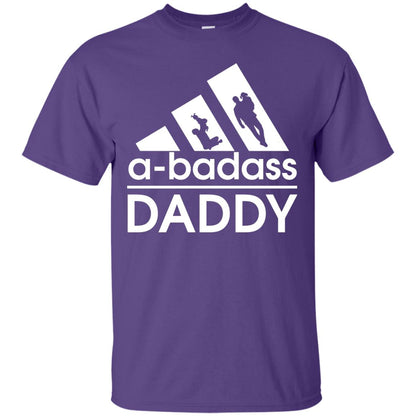 A Badass Daddy Shirt Purple