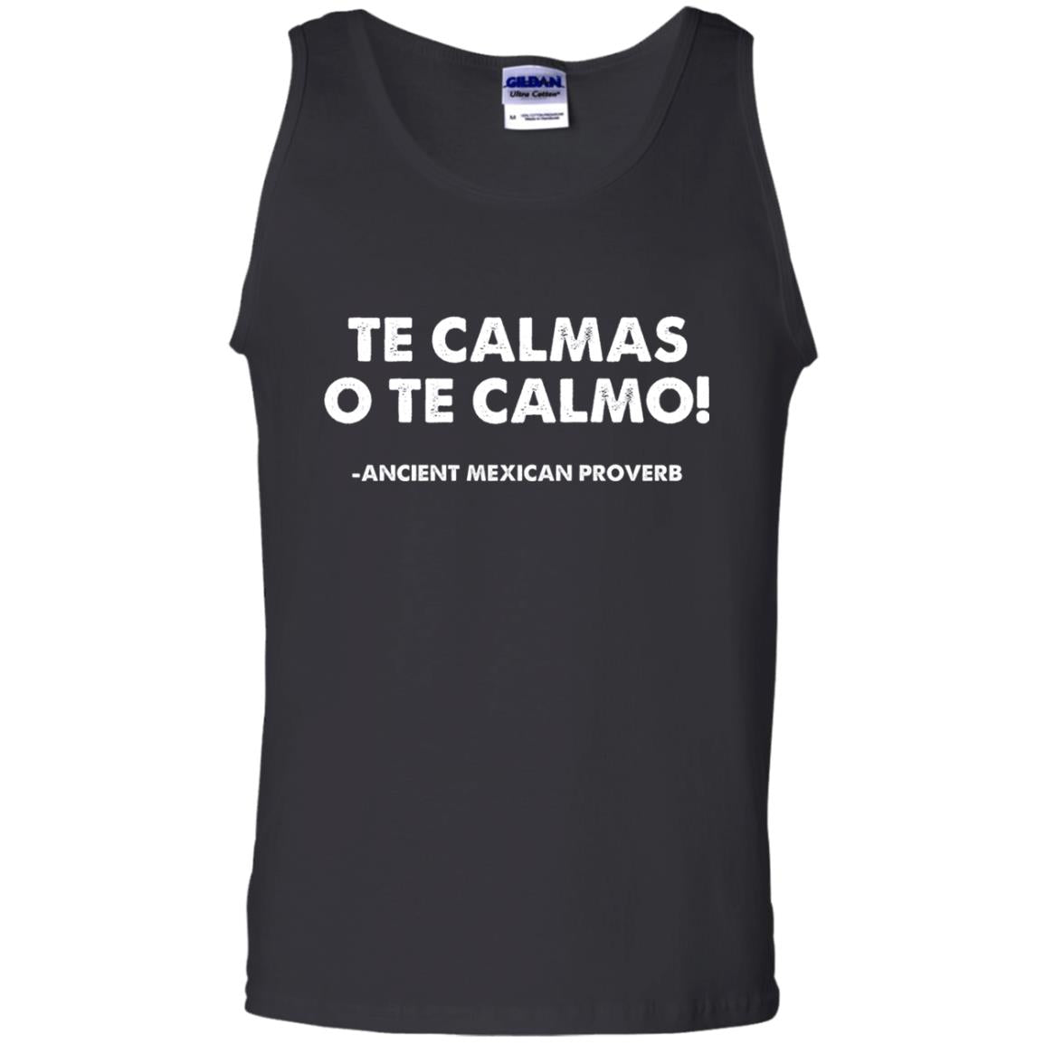 Te Calmas O Te Calmo Funny T-shirt Black