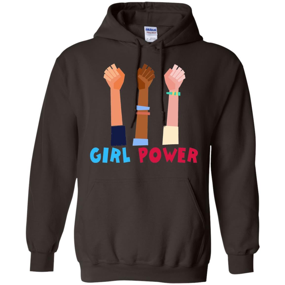 Great Feminist T-shirt Girl Power Dark Chocolate