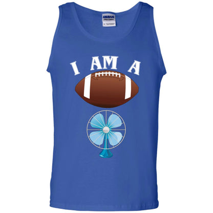 Football Lover T-shirt I Am A Football Fan Royal