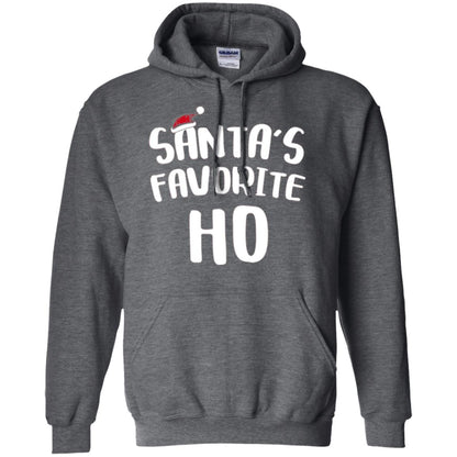 Christmas T-shirt Santa_s Favorite Ho Dark Heather