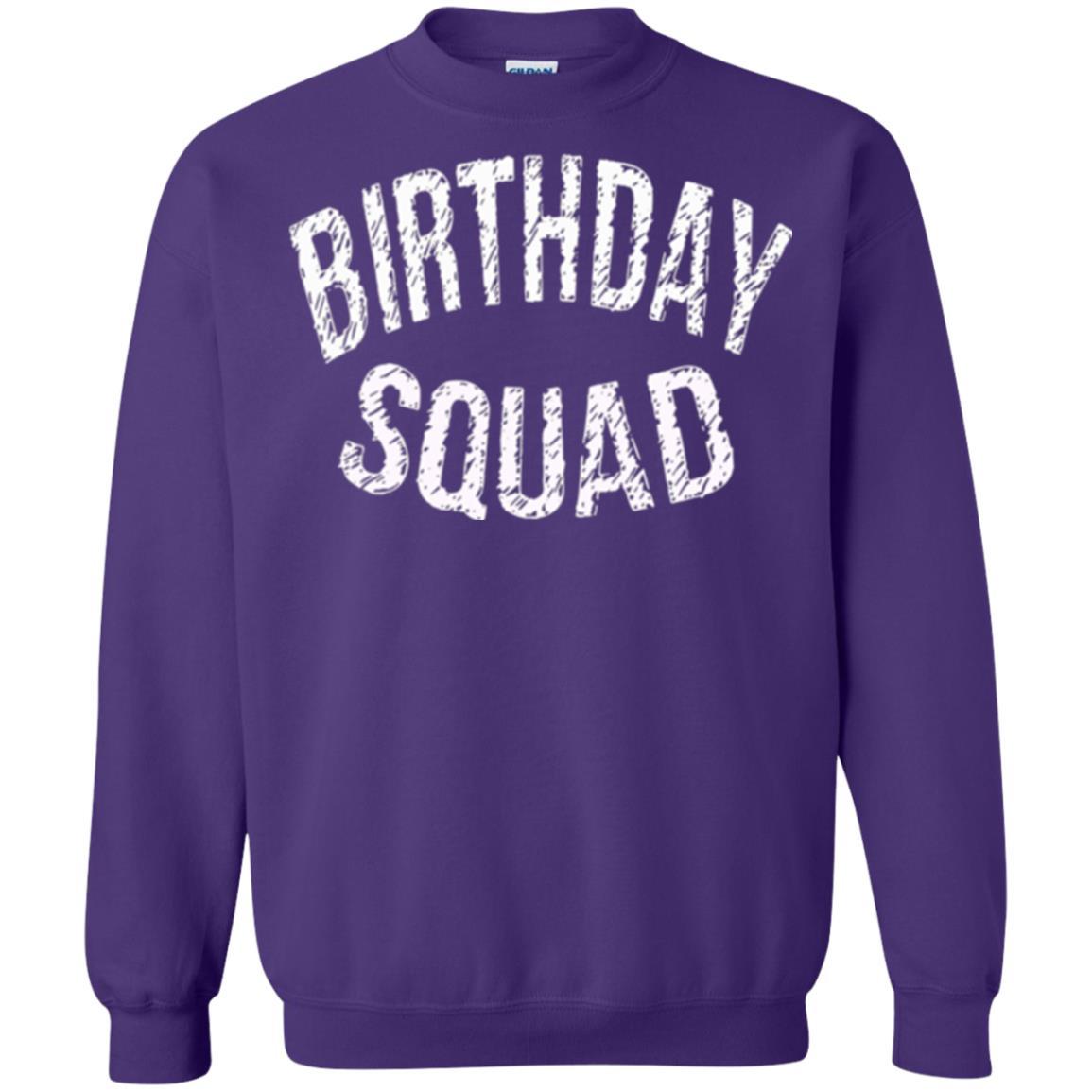 Birthday Squad T-shirt Purple