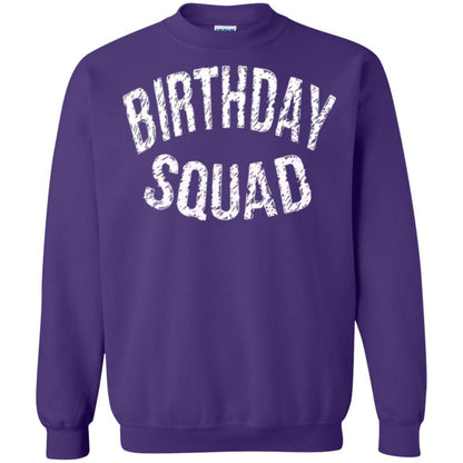 Birthday Squad T-shirt Purple