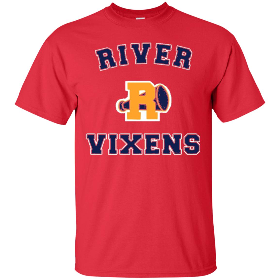 Vixens High School R Logo T-shirt Red