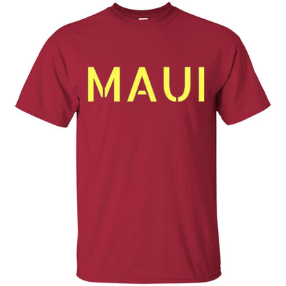 Mauii Hawaii T-shirt Cardinal