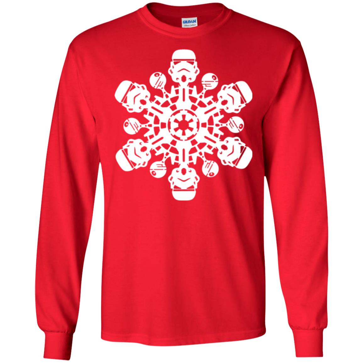 Christmas T-shirt Star Wars Stormtrooper Snowflake Red