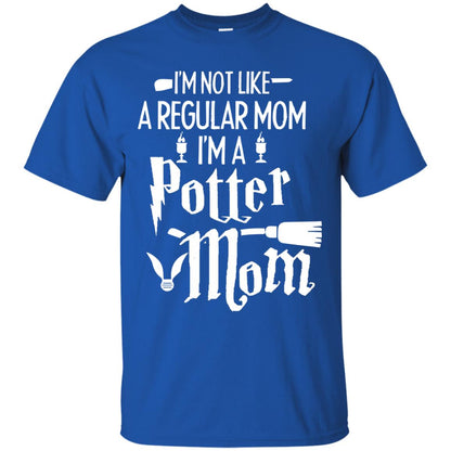 I'm Not Like A Regular Mom, I'm A Potter Mom Harry Potter Fan Shirt Royal