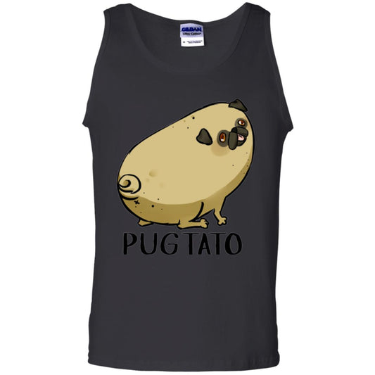 Dog Lovers T-shirt Pugtato Black