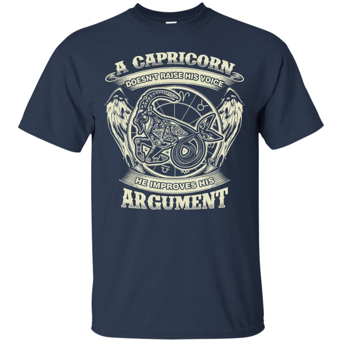 Capricorn Dosent Raise His Voice He Improve His Argument Navy